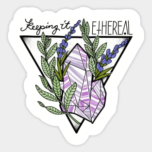 Keeping It Ethereal Sticker